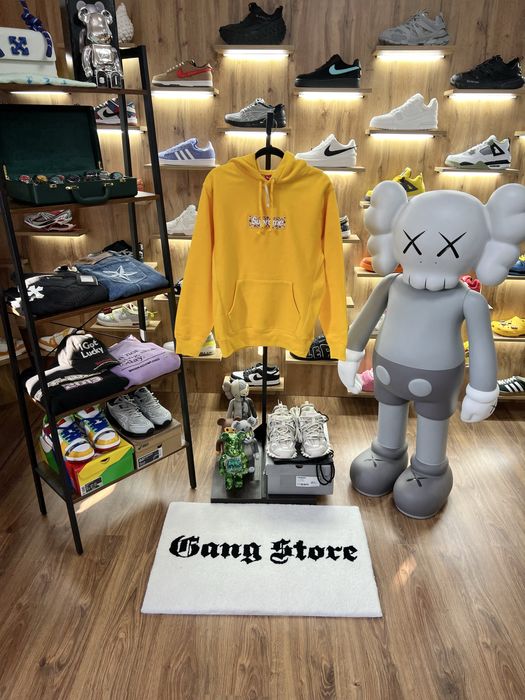 Худі Supreme Bandana Box Logo Yellow