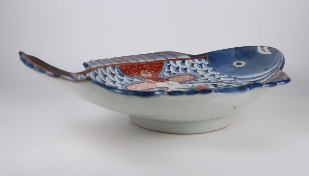 Travessa Peixeira porcelana Imari Séc. XIX/XX