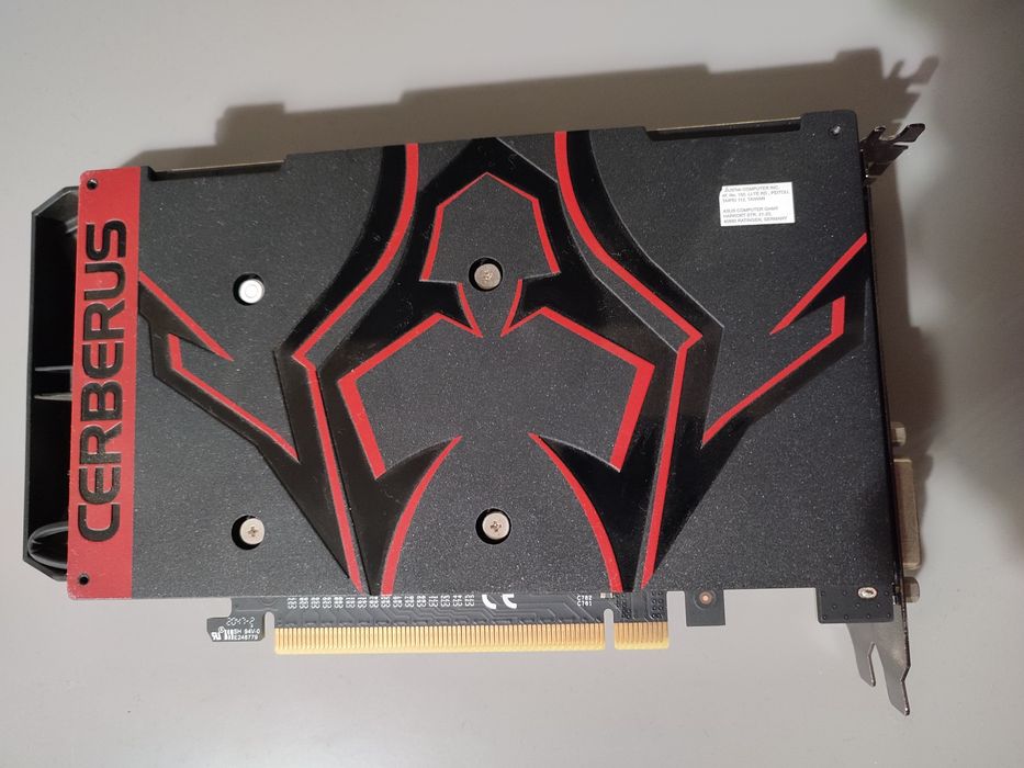 Placa Gráfica ASUS GeForce GTX 1050Ti Cerberus OC (NVIDIA - 4 GB DDR5)