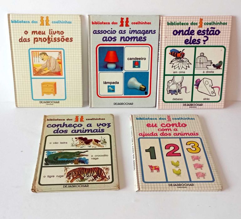 Livros da Coleção - Biblioteca dos Coelhinhos