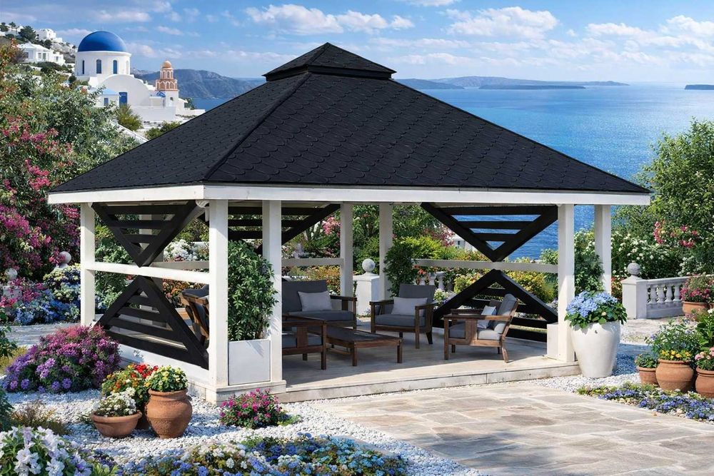 ALTANKA 4x4 altana 4x4 altany 400x400 altana 5x5 wiata 5x5 taras A18X