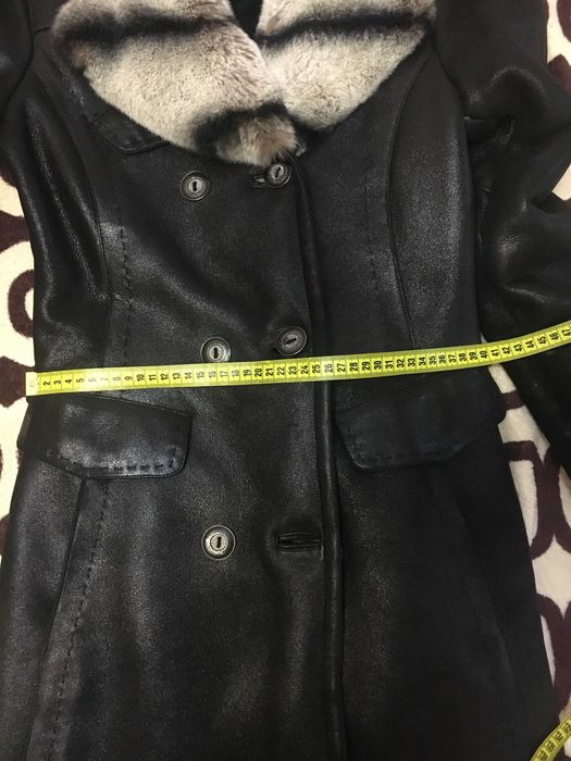 Дубленка D`ENVER (Турция) эксклюзив ягненок+шиншилла!