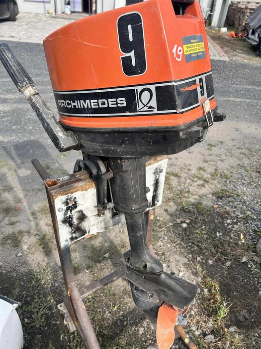 Volvo Penta Archimedes 9KM 2T spodzina bez śruby, rumpel