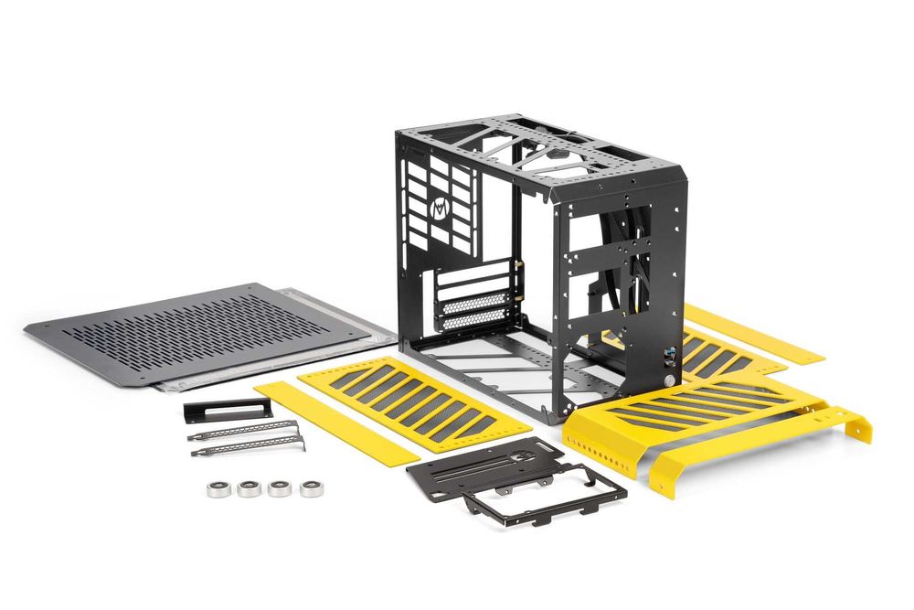 Корпус ITX/mATX Mechanic Master C28 Black Little Horizon 18L