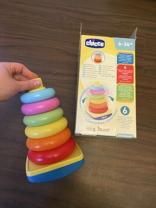 Пирамидка неваляшка Chicco