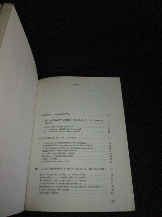 Livro Os Adolescentes por dentro J. Dias Cordeiro
