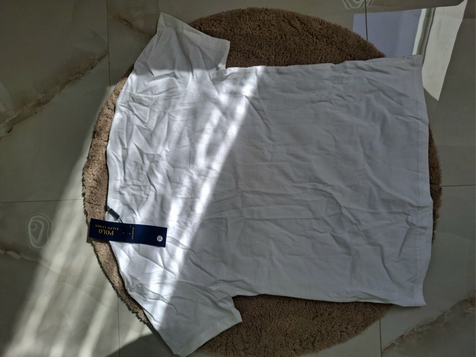 Biała koszulka ralph polo xxl