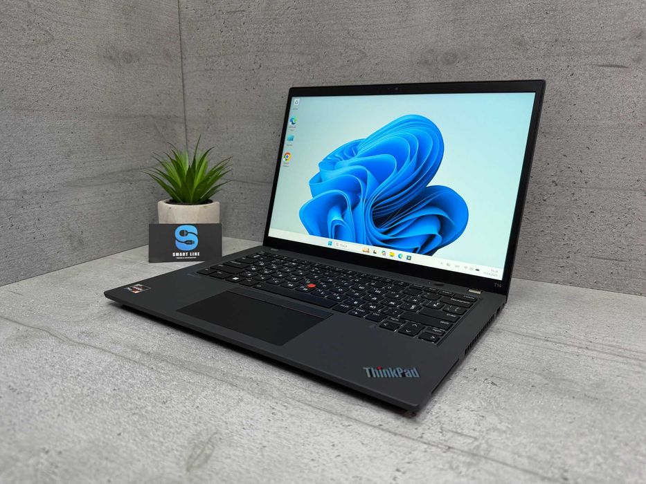 16gb ddr5/Стильний ноутбук Lenovo T14 gen 4/Ryzen 5/512gb ssd/14"