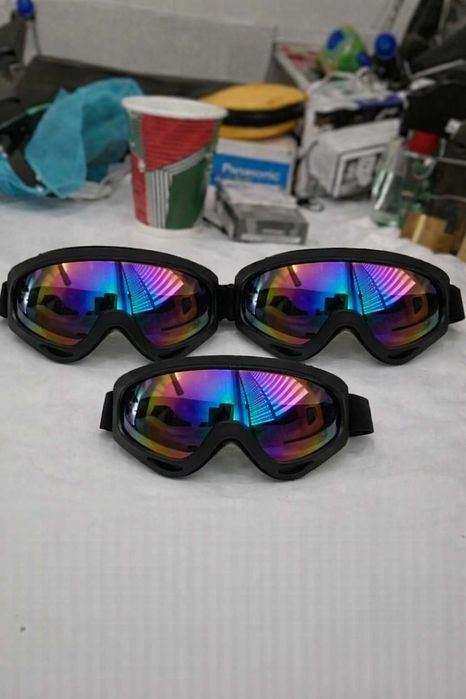 gogle narciarskie snowboard - 3 pary - filtr uv nowe szybka wysyłka