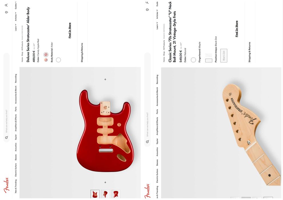Fender Deluxe Series Stratocaster (Made in Mexico) + апгрейды