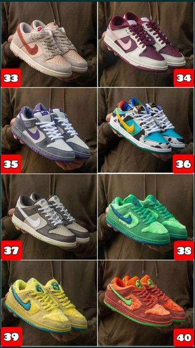 ПОНАД 100 КОЛЬОРІВ‼️ Кросівки Nike SB Dunk Low / 36-46 / Найк СБ Данк