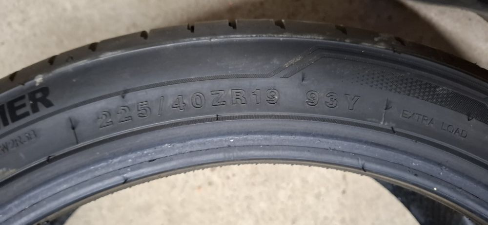 Opony Platin 225/40/19. 2025 rok
