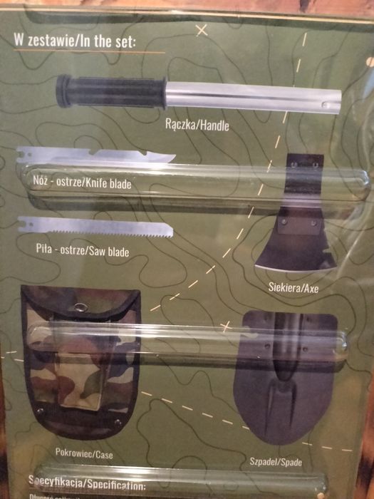 Saperka survivalowa 8w1 Wild Trek