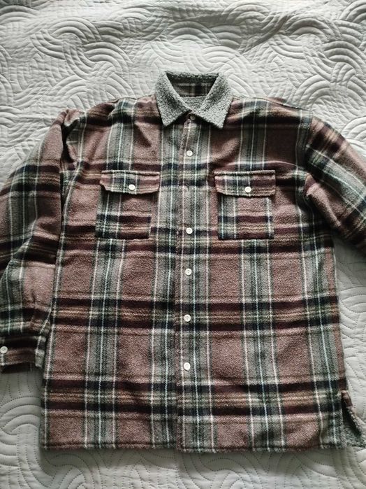 Kurtka koszulowa Hazel 21 roz. M na misiu krata