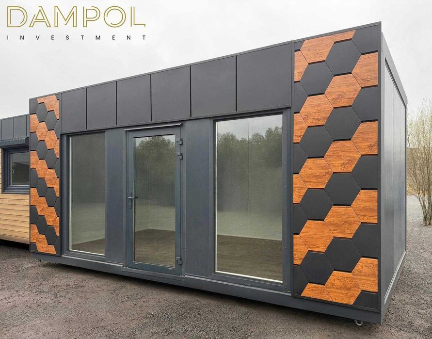 Kontener/pawilon OD RĘKI 600x300cm - handlowy, biurowy, usługowy.