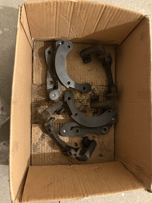 Hamulec ręczny hydrauliczny +płyta+Adapter
