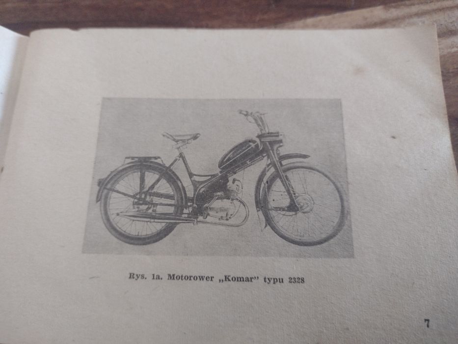 Instrukcja obsługi motoroweru KOMAR