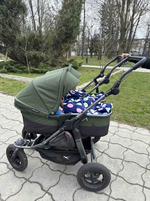 Коляска для двійні 2в1
