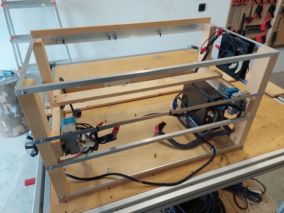 Estrutura para Rig de mineração