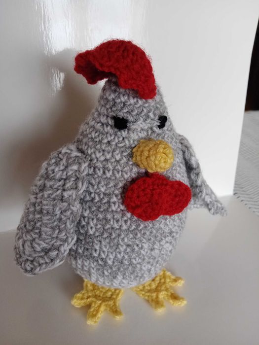 Szydełkowa kurka, amigurumi