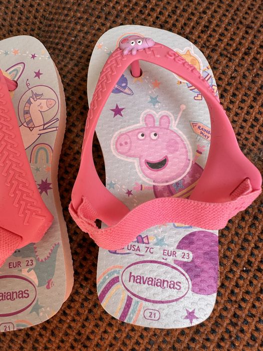 Nowe różowe sandałki ze Świnka Peppa rozm.21