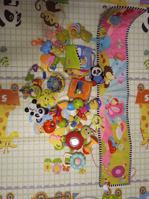 Набор игрушек для малышей,книжка бортик,мягкие книжки