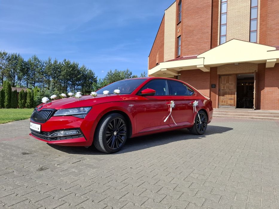 Auto do ślubu Skoda Superb