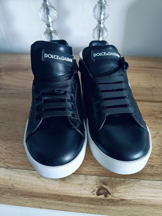 Buty dolce gabbana czarne 36 sneakersy