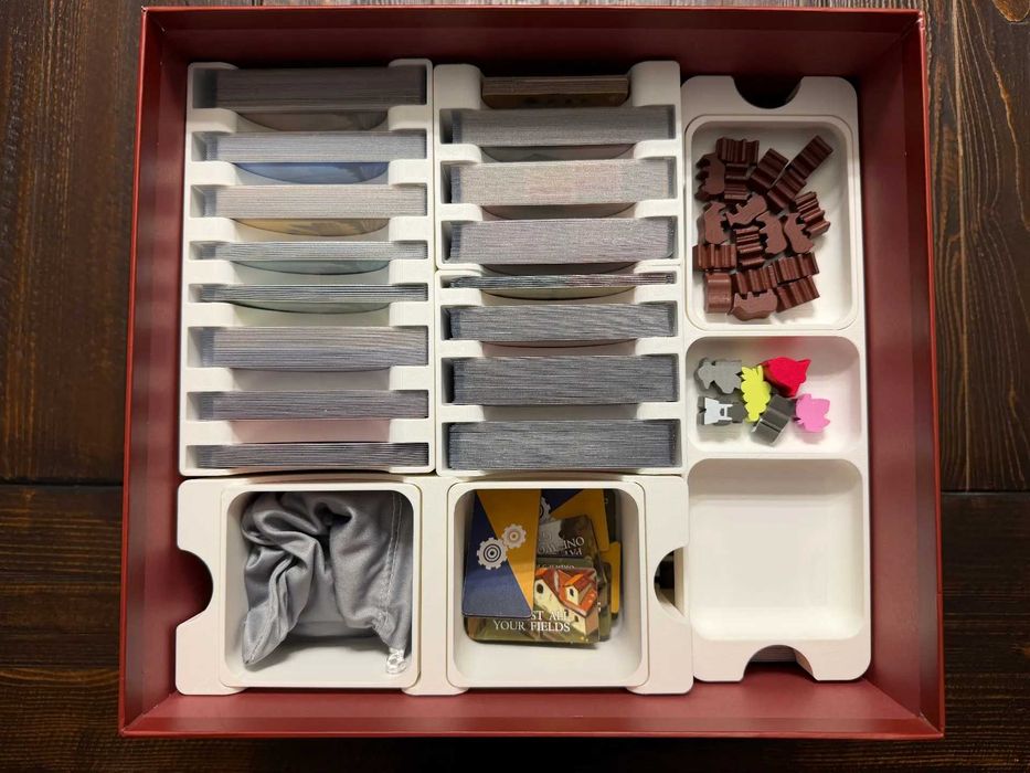 Insert organizer do gry Viticulture – Wine Crate Edition