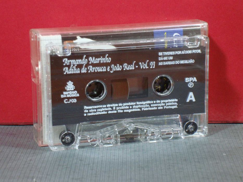 Armando Marinho, Adília de Arouca e João Real / Vol. III / Cassete/ NM