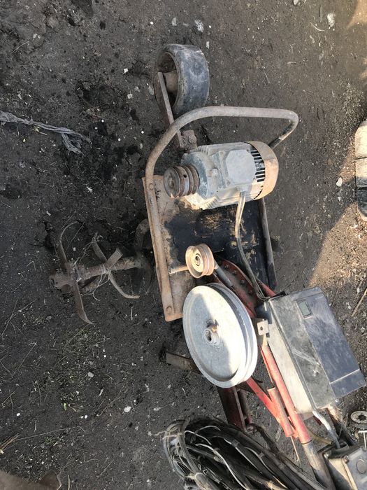 Электрический мотоблок