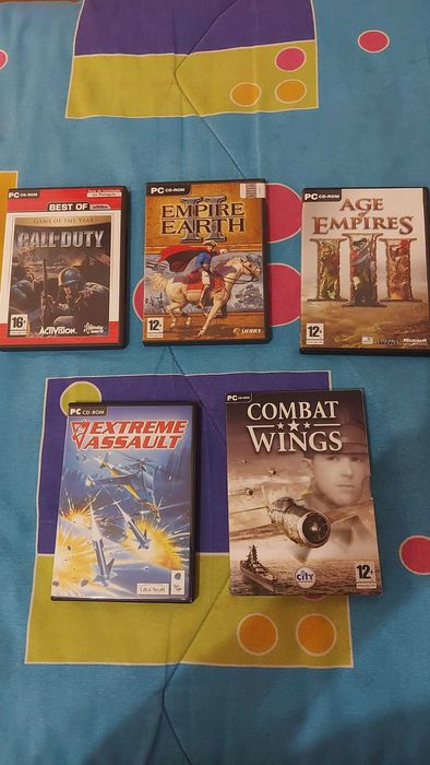 Coleção de jogos antigos para PC