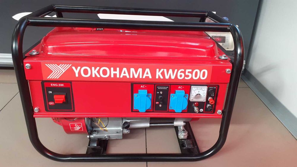 Генератор майже новий Yokohama KW6500-1F 4,8 кВт AVR: 7 900 грн