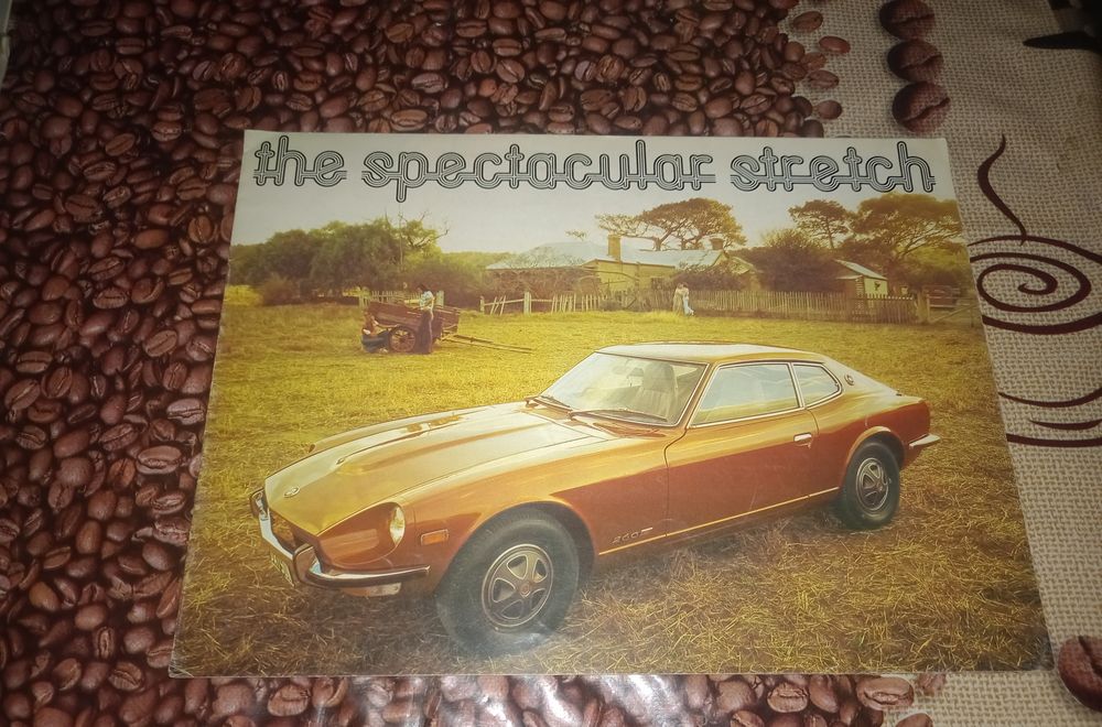 Журнал пособие Datsun 260Z 2+2 рекламный буклет