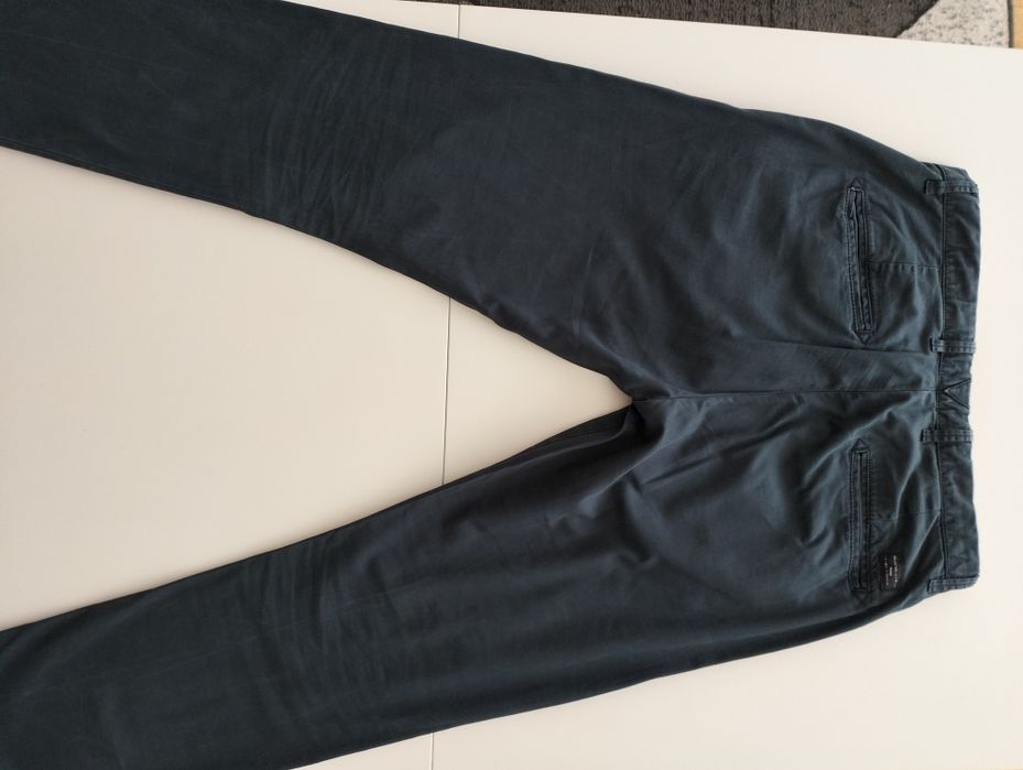Spodnie męskie materiałowe