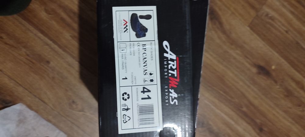 Робочі черевики BP CANVAS 41 розмір нові