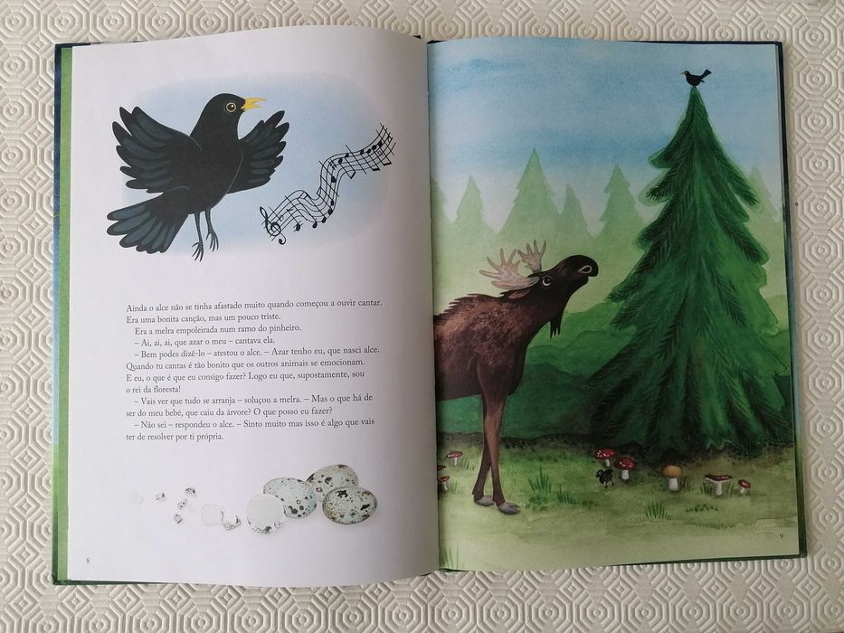 Conjunto de 5 livros de criança