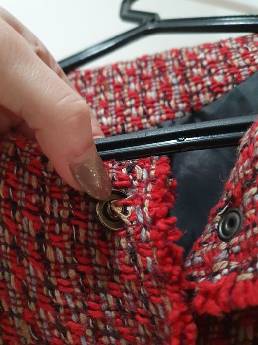 Casaco vermelho Zara kids