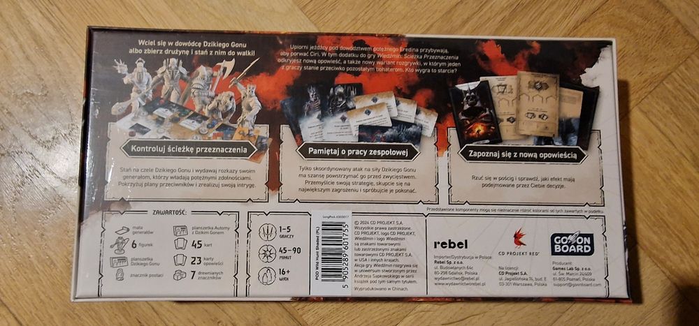 Wiedźmin Ścieżka przeznaczenia Dziki Gon dodatek. Idealne na prezent.