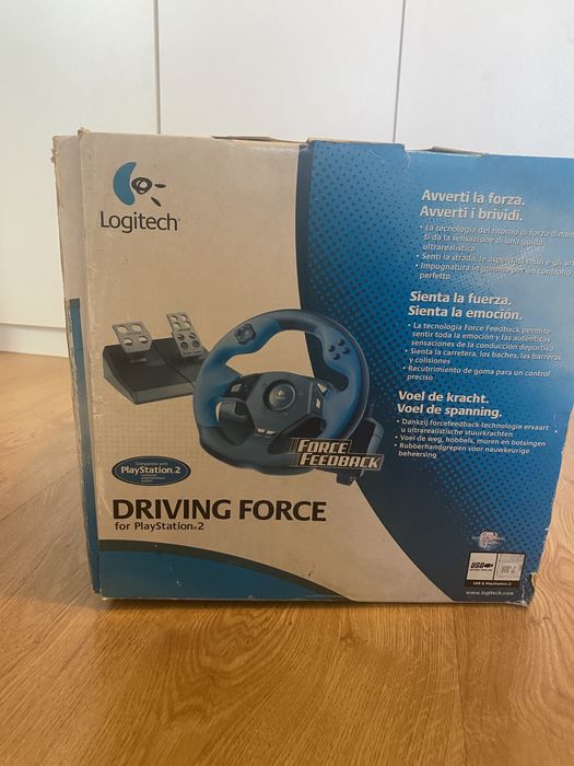 Volante Logitech para ps2 e compativel para ps3