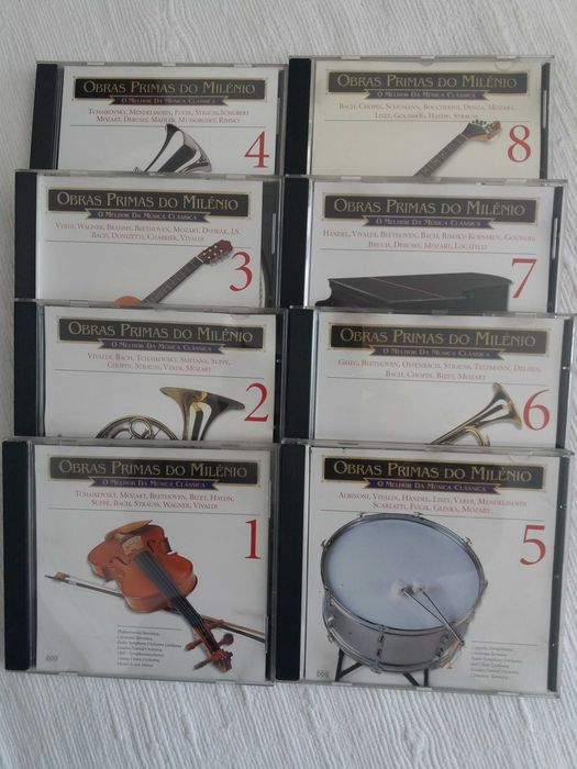 Coleção CDs de música clássica