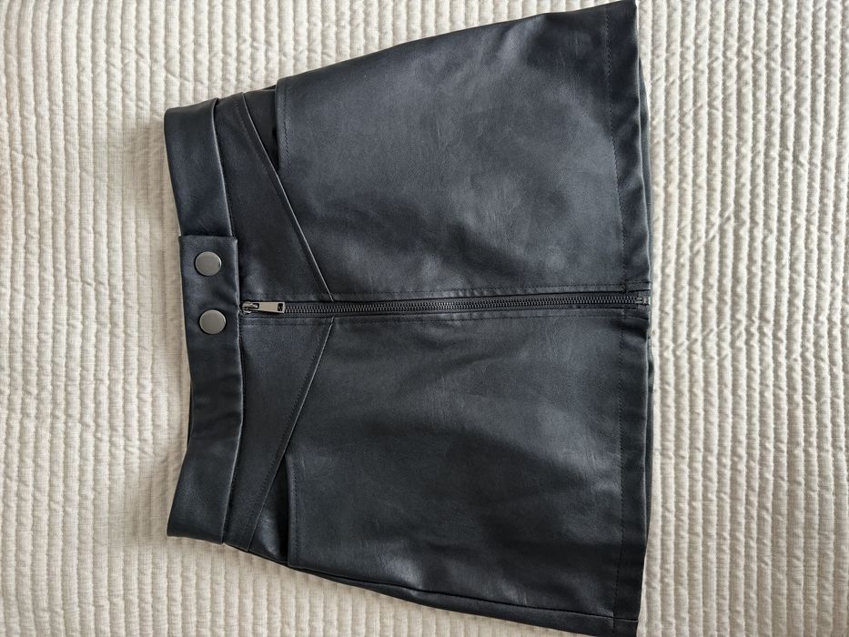 Спідниця еко-шкіра S-M