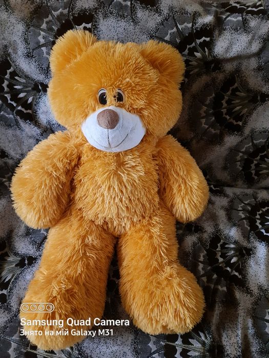 М'який ведмедик 80см.