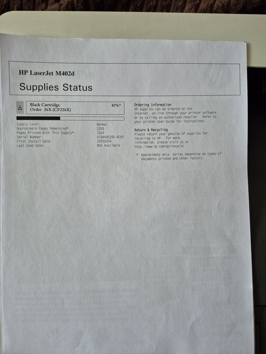 Принтер HP LaserJet Pro M402d