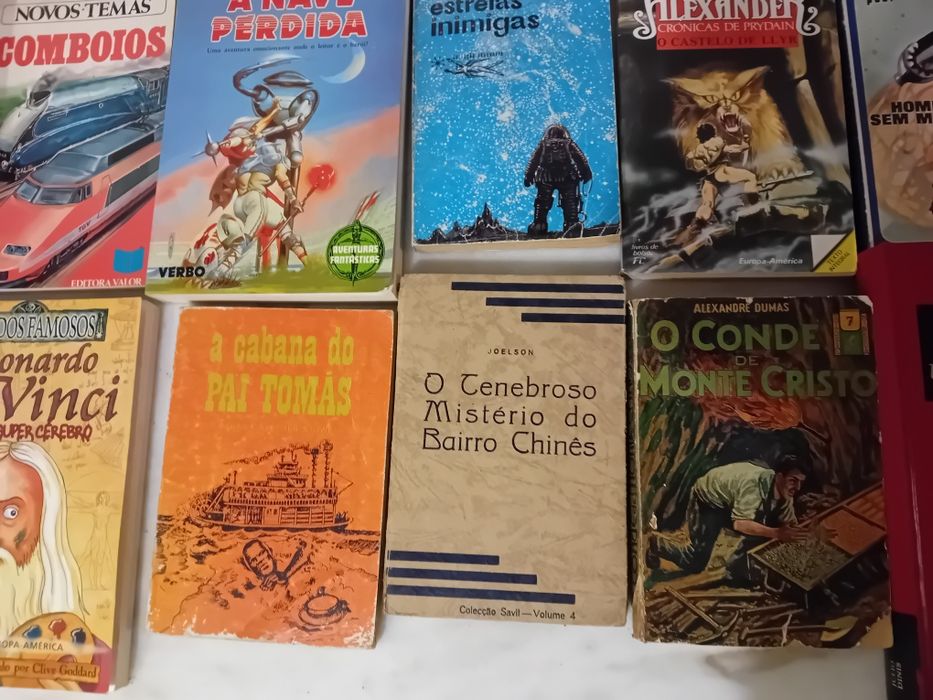 Conjunto de 12 Livros Antigos Diversos