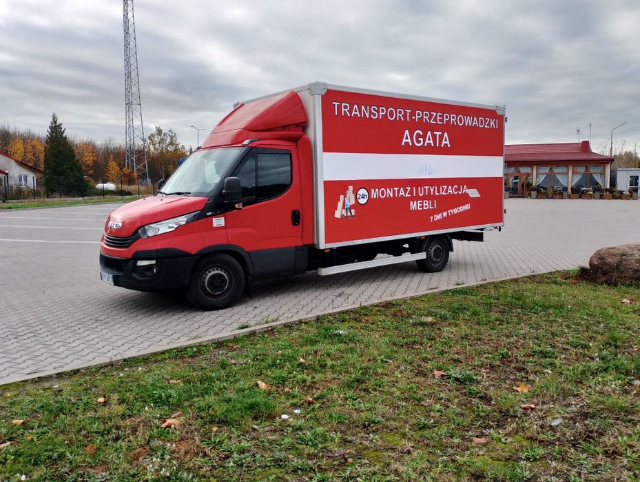 Transport przeprowadzki Agata~utylizacja mebli~24h/7dni w tyg
