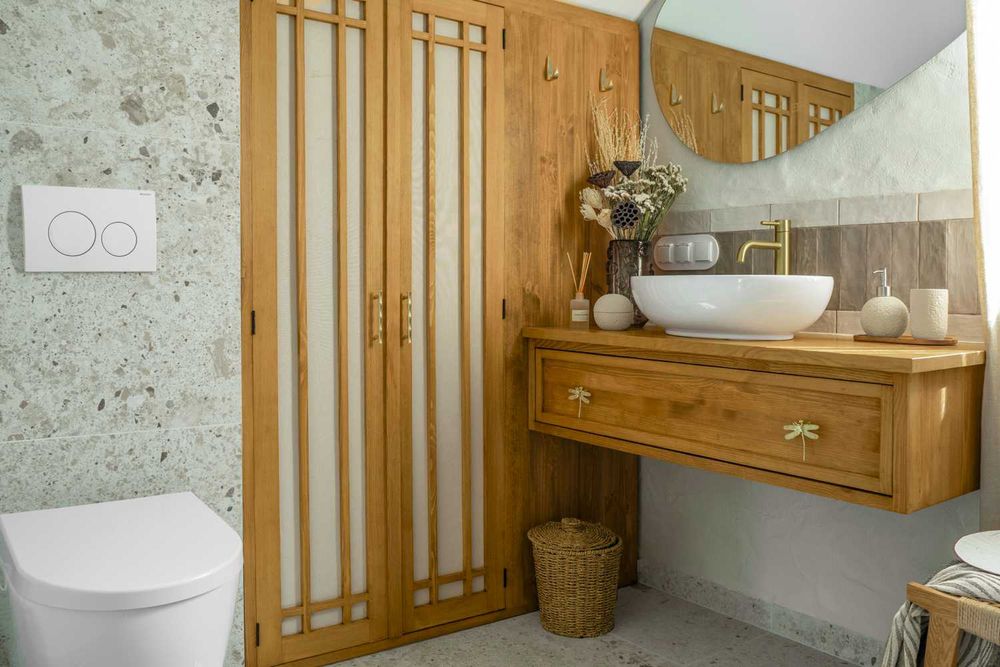 Domek z prywatną balią i widokiem na jezioro