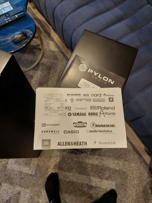 Pylon audio diamond 25 czarny mat gwarancja full komlpet