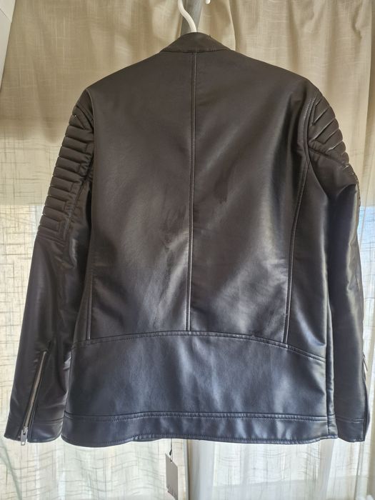 Zara casaco / blusão em pele L novo com etiqueta