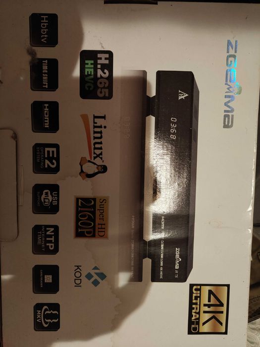 Sprzedam dekoder ZGEMMA H75 4K ULTRA HD